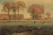 George Inness Summer Landscape Germany oil painting artist